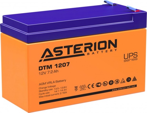 Аккумулятор ASTERION DTM 1207 [Asterion DTM 1207]