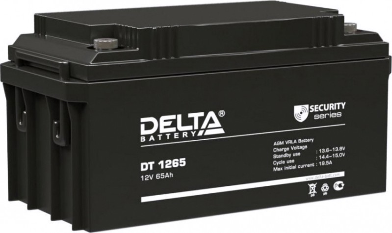 Аккумулятор Delta DT 1265