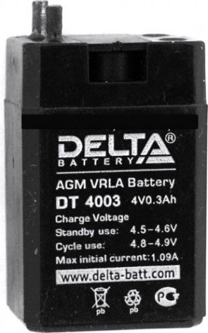 Аккумулятор Delta DT 4003
