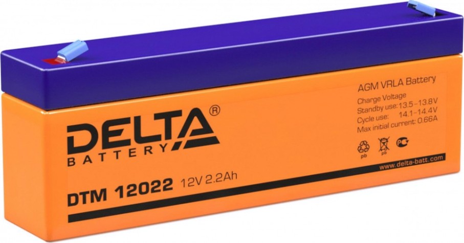 Аккумулятор Delta DTM 12022