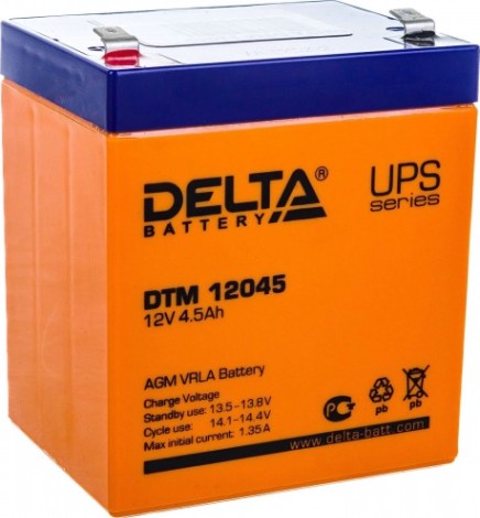 Аккумулятор Delta DTM 12045