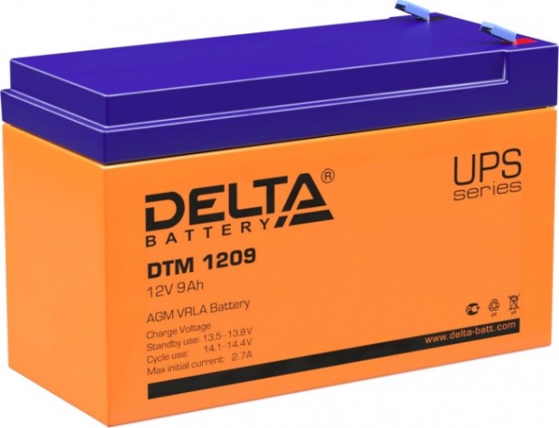 Аккумулятор Delta DTM 1209