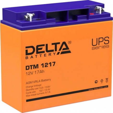 Аккумулятор Delta DTM 1217