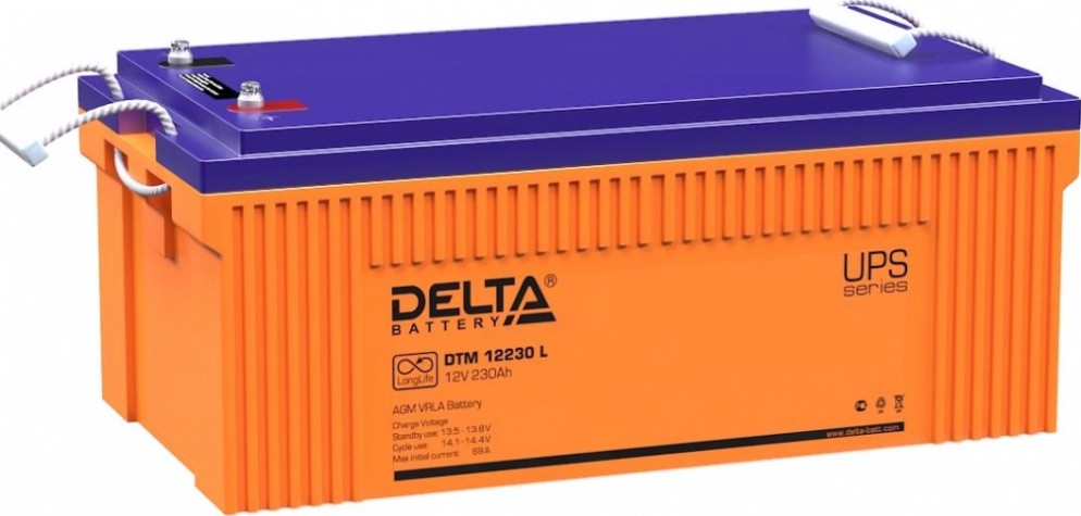 Аккумулятор Delta DTM 12230 L