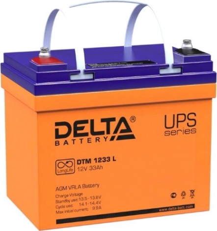 Аккумулятор Delta DTM 1233 L