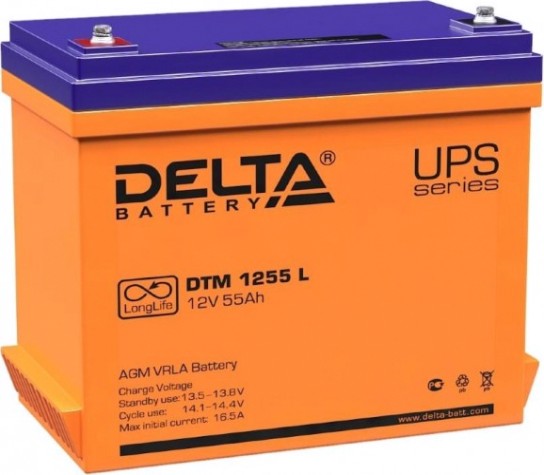 Аккумулятор Delta DTM 1255 L