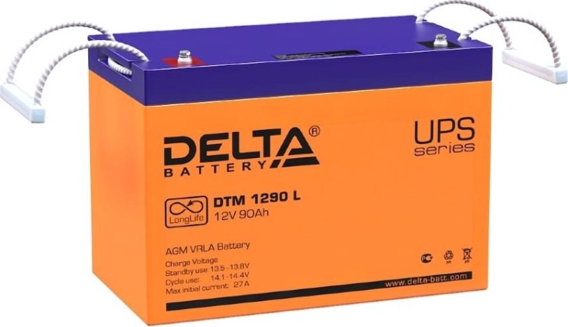 Аккумулятор Delta DTM 1290 L