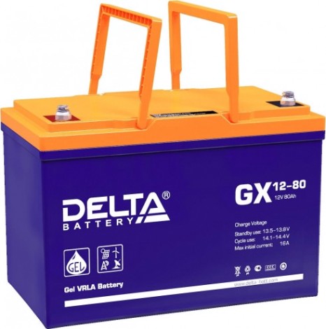 Аккумулятор Delta GX 12-90 (GEL)