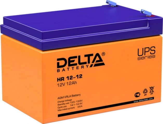 Аккумулятор Delta HR 12-12