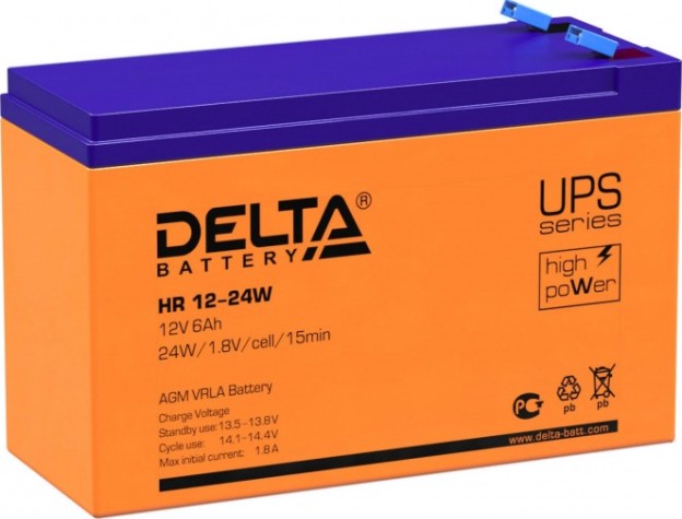Аккумулятор Delta HR 12-24 W