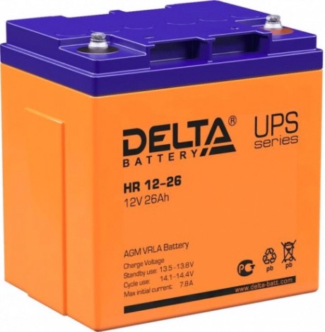 Аккумулятор Delta HR 12-26