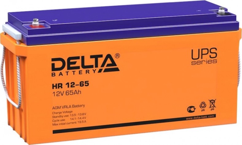 Аккумулятор Delta HR 12-65