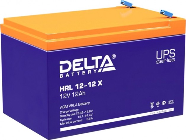 Аккумулятор Delta HRL 12-12 X