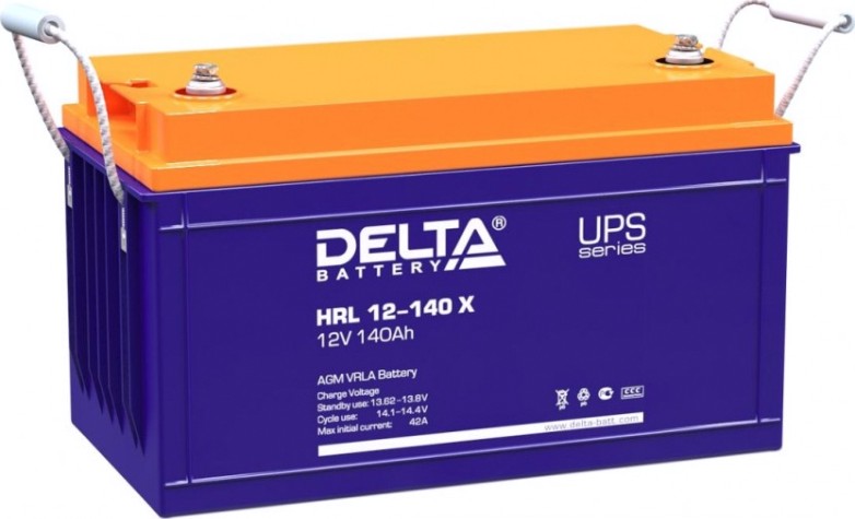Аккумулятор Delta HRL 12-140 X