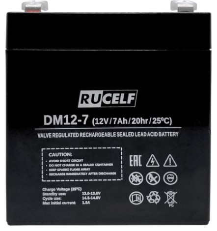 Аккумулятор RUCELF DM 12-7 [DM12-7]