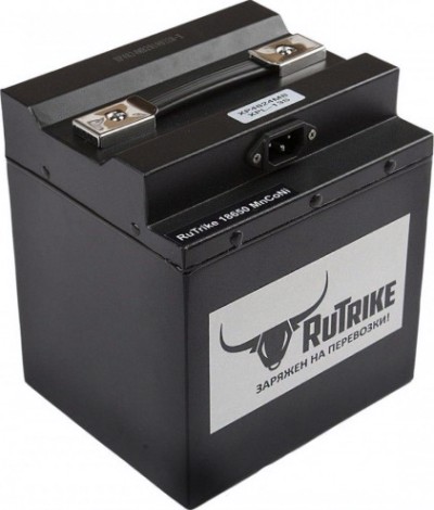 Аккумулятор RUTRIKE 48V 24A/H литиевый тяговый (18650 mnconi) [021957]