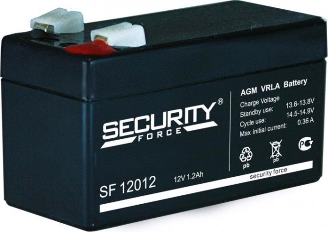 Аккумулятор SECURITY FORCE SF 12012