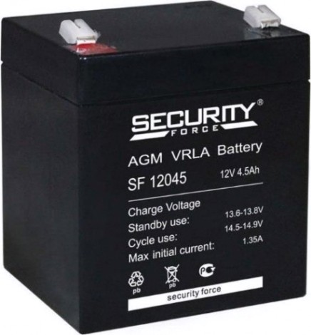 Аккумулятор SECURITY FORCE SF 12045