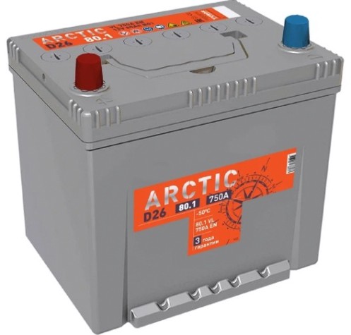 Аккумулятор Titan ARCTIC ASIA 80.1 VL B01 730А [4607008888133]
