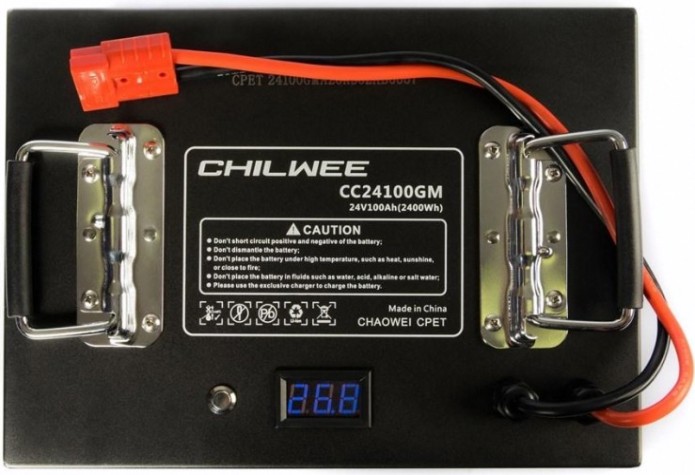 Аккумуляторная батарея CHILWEE Lithium 24V-100Ah тяговая литиевая [АКБ: CC-24100-GM]
