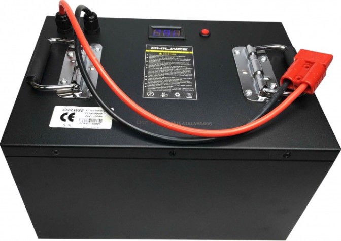 Аккумуляторная батарея CHILWEE Lithium 24V-100Ah тяговая литиевая [АКБ: CC-24100-GM]