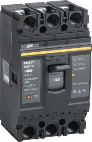 Автоматический выключатель IEK MASTER ВА88-37 3п 320А 35кА [SVA40-3-0320-02]