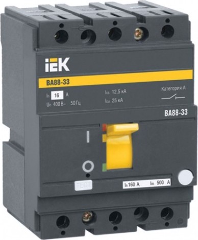 Автоматический выключатель IEK ВА 88-33 3п 80А 35кА [SVA20-3-0080]