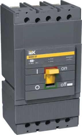 Автоматический выключатель IEK ВА 88-37 3п 315А 35кА [SVA40-3-0315]