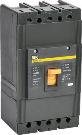 Автоматический выключатель IEK ВА 88-37 3п 400А 35кА [SVA40-3-0400]