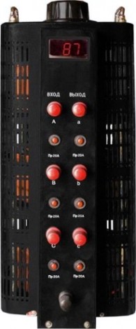 Автотрансформатор ЭНЕРГИЯ TSGC2 -20кВА Black Series трехфазный (ЛАТР) [Е0102-0204]