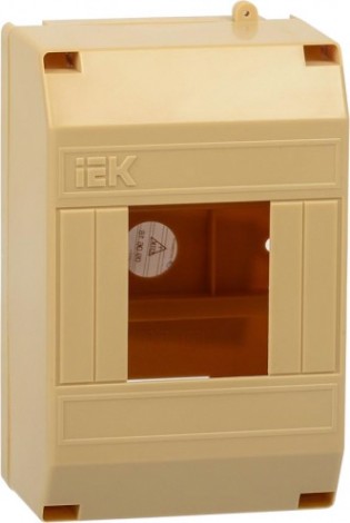 Бокс IEK Krepta 3 КМПн 1/4 ip20 для 4-х авт. выключателей, цвет сосна [MKP31-N-04-30-135-S]