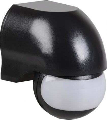 Датчик движения IEK ДД 010 180° IP44 черный [LDD10-010-1100-002]