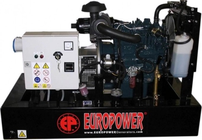 Электростанция дизельная EUROPOWER EP 11 DE однофазная [951111101]