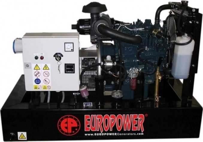 Электростанция дизельная EUROPOWER EP 73 DE однофазная [951010601]