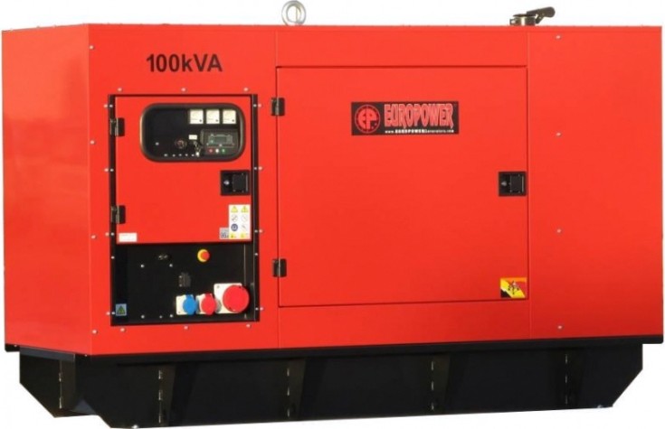 Электростанция дизельная EUROPOWER EPS 100 TDE в кожухе [790110013]
