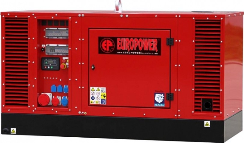 Электростанция дизельная EUROPOWER EPS 30 DE однофазная, в кожухе [991113011]