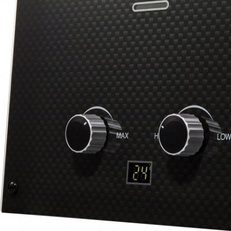 Газовая колонка ZANUSSI GWH 10 Fonte Glass Carbon [НС-1194436]
