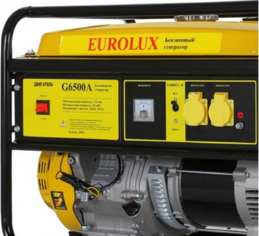 Генератор бензиновый EUROLUX G6500A [64/1/42]