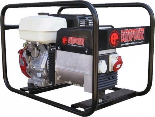 Генератор бензиновый EUROPOWER EP 6500 T трехфазный [SA0950642-S2]