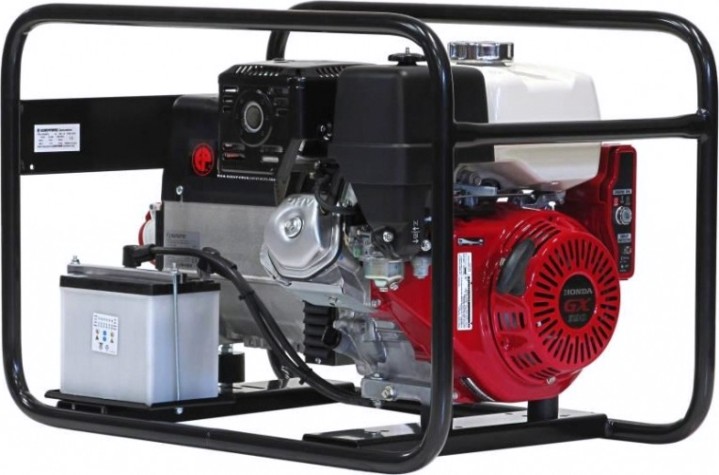 Генератор бензиновый EUROPOWER EP 6500 TE трехфазный [950000653-S9]