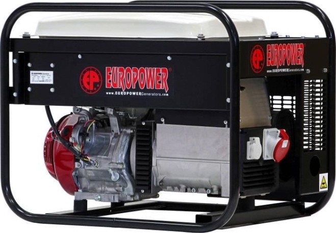 Генератор бензиновый EUROPOWER EP 6500 TLN трехфазный [950000654]