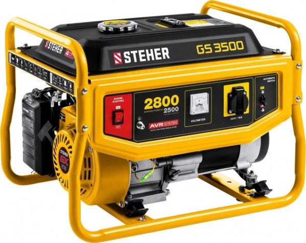 Генератор бензиновый Steher GS-3500
