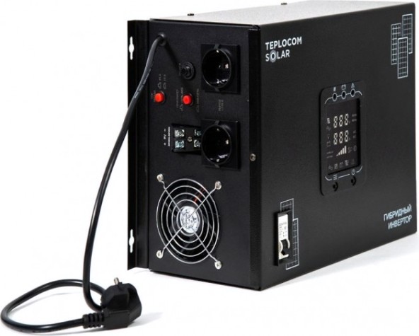 Гибридный солнечный инвертор TEPLOCOM SOLAR-1500 [2412]