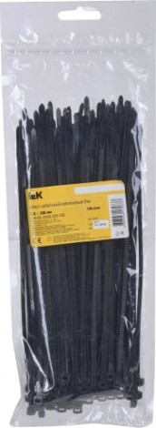 Хомут пластиковый IEK 3.6х200 нейлон черн. (уп. 100шт) [UHH32-D036-200-100]