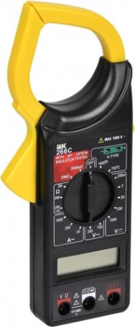 Клещи токоизмерительные IEK Expert 266C [TCM-1C-266]
