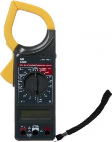 Клещи токоизмерительные IEK Expert 266F [TCM-1F-266]