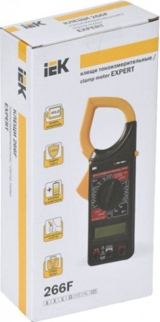 Клещи токоизмерительные IEK Expert 266F [TCM-1F-266]