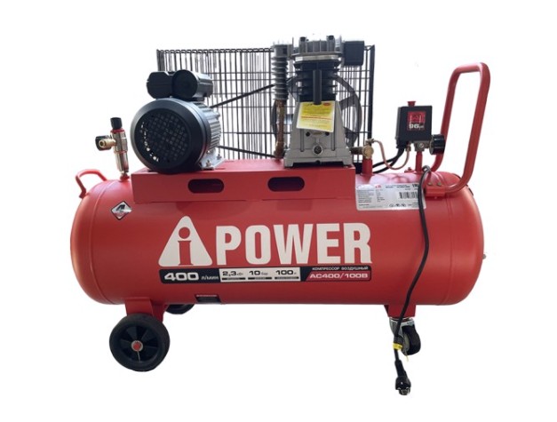 Компрессор поршневой A-iPOWER AC400/100B [50108]