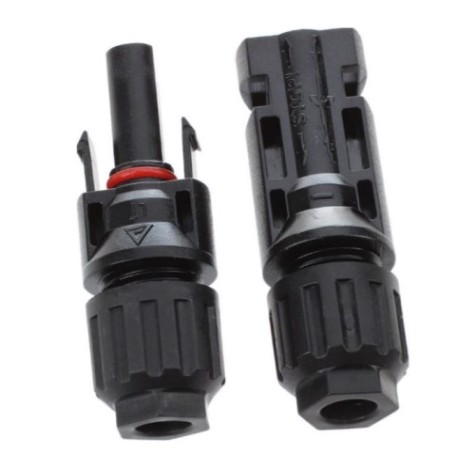 Коннектор Delta MС4 AB 10 mm, комплект из 2 коннекторов для кабеля [Коннектор MС4 AB 10 mm]