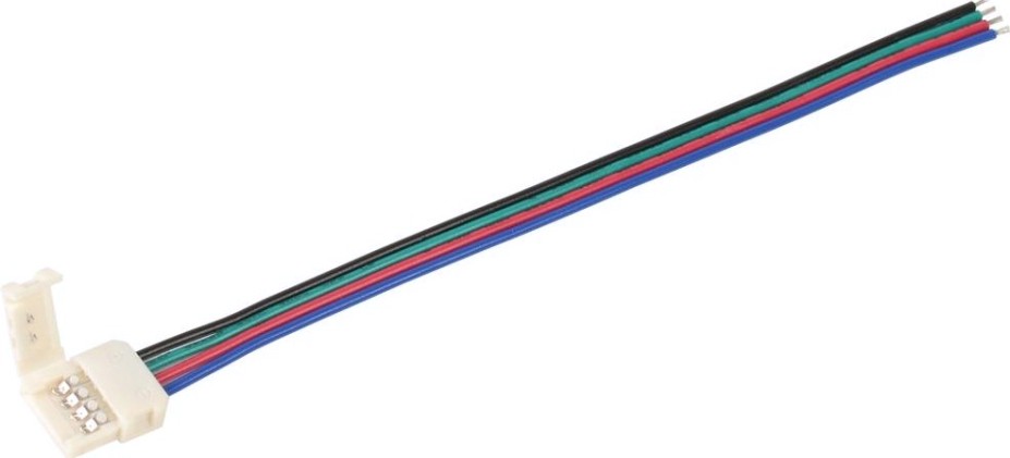 Коннектор IEK RGB 10мм (15см-разъем) [ LSCON10-RGB-213-03]